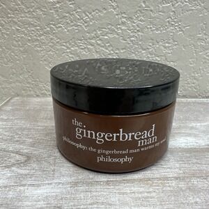 $14 🌙 Philosophy The Gingerbread Man Glazed Body Souffle 4fl oz SEALED